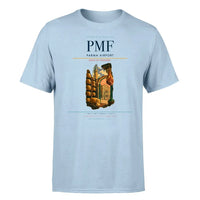Thumbnail for Parma Airport (PMF) T-Shirt single-side front print in Light Blue | parma-airport-pmf-double-side-t-shirt