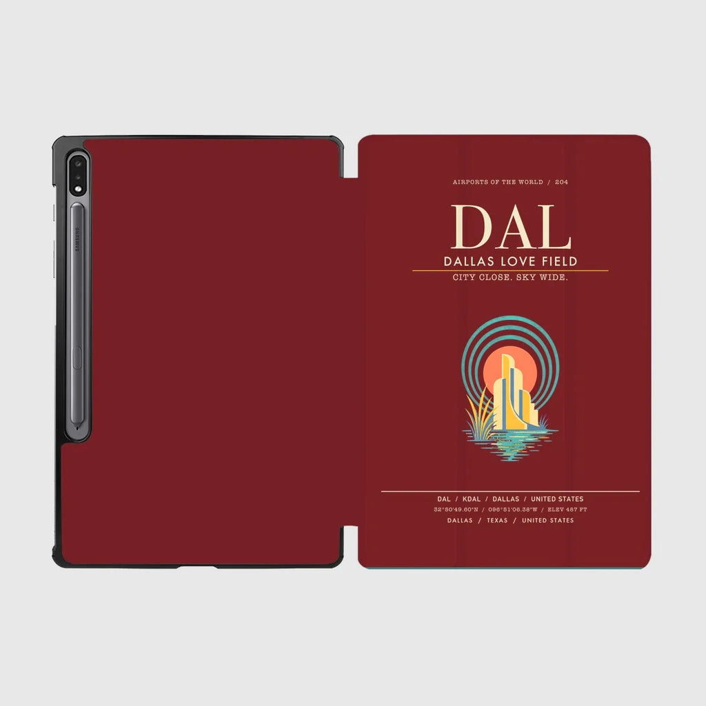 Dallas Love Field DAL - Dark Red