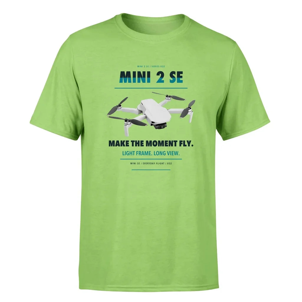 DJI Mini 2 SE design on light green single side