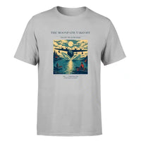 Thumbnail for VINTAGE G4441 - The Moonpath Takeoff - Premium T-Shirt design on lightgray premium t shirt