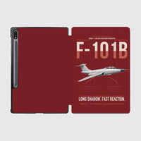 Thumbnail for F-101B Voodoo design on dark red samsung tablet tablet case