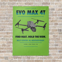 Thumbnail for Autel EVO Max 4T vertical canvas print - no frame - light green background
