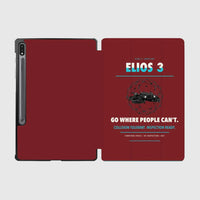 Thumbnail for Flyability Elios 3 design on dark red samsung tablet tablet case