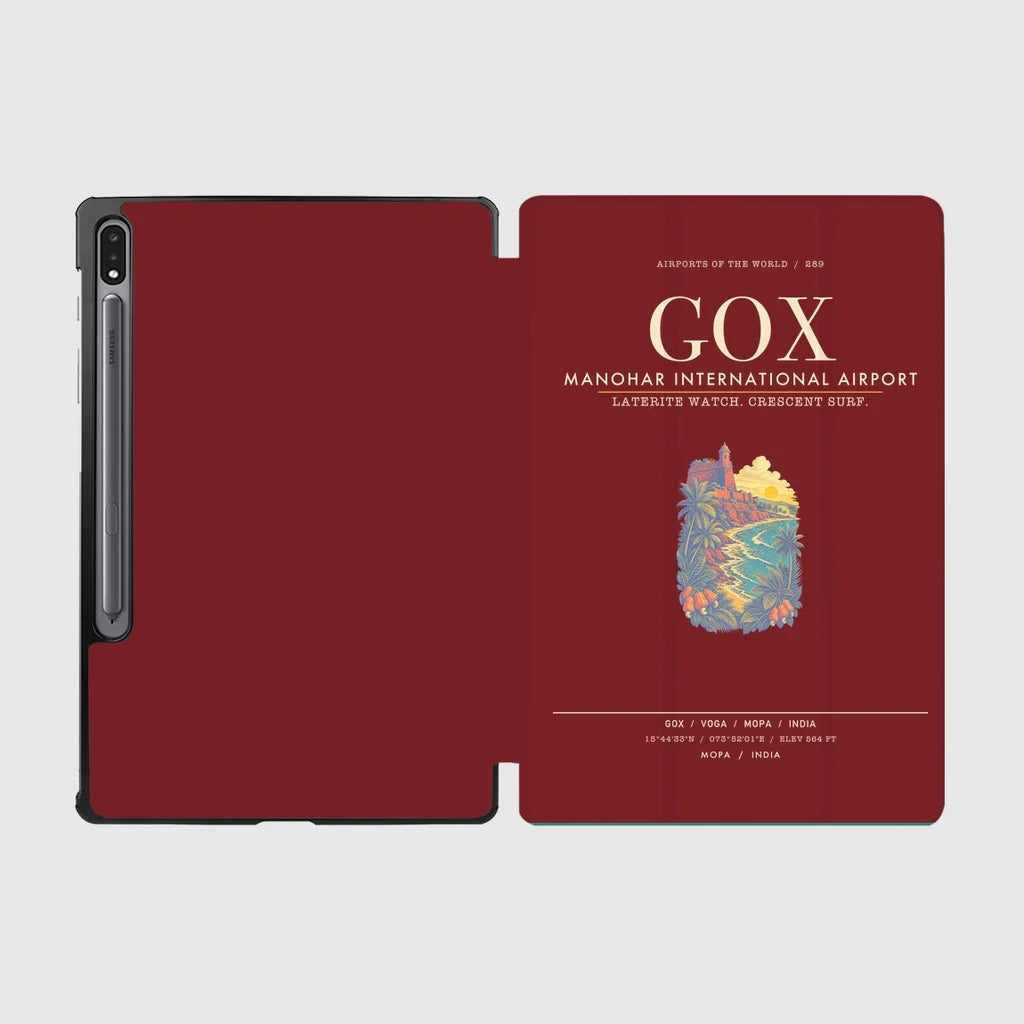 Manohar International Airport Mopa GOX - Dark Red