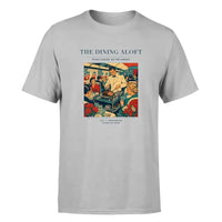 Thumbnail for VINTAGE G4217 - The Dining Aloft - Premium T-Shirt design on lightgray premium t shirt