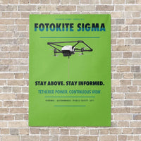 Thumbnail for Fotokite Sigma vertical canvas print - no frame - light green background