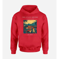 Thumbnail for VINTAGE G4524 - The Jungle Airstrip - Premium Hoodie design on red premium