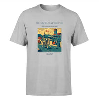 Thumbnail for VINTAGE G4456 - The Airfield Cat's Rounds - Premium T-Shirt design on lightgray premium t shirt