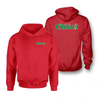 Thumbnail for Citilink Airlines logo on red double side hoodie