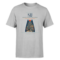 Thumbnail for Sarajevo Airport (SJJ) Premium T-Shirt Light Gray