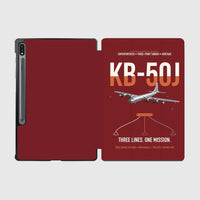 Thumbnail for KB-50J Superfortress design on dark red samsung tablet tablet case