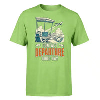 Thumbnail for SIGNAL 322 - Contact Departure Good Day - Premium T-Shirt design on light green premium t shirt