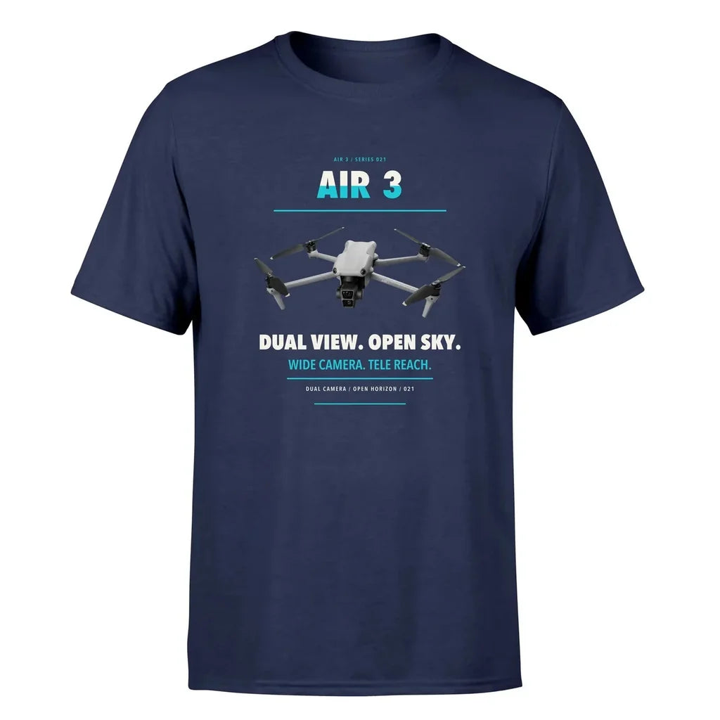DJI Air 3 design on navy blue single side