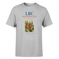 Thumbnail for Lübeck Blankensee Airport (LBC) T-Shirt single-side front print in Light Gray | lübeck-blankensee-airport-lbc-double-side-t-shirt