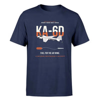 Thumbnail for KA-6D Intruder design on navy blue double-side t-shirt, single-side print