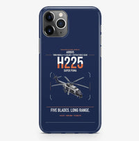 Thumbnail for Airbus H225 design on navy blue magsafe iphone case, for iPhone Pro Max
