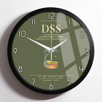 Thumbnail for Blaise Diagne International Airport DSS  Dakar-Diass Wall-Clock Framed - Green Army