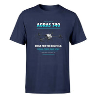 Thumbnail for DJI Agras T40 design on navy blue single side