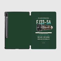 Thumbnail for FJ33-5A design on dark green samsung tablet tablet case