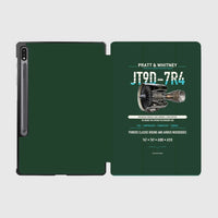 Thumbnail for JT9D-7R4 design on dark green samsung tablet tablet case