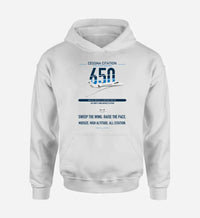 Thumbnail for Cessna Citation 650 - Citation III design on white double-side hoodie, single-side print