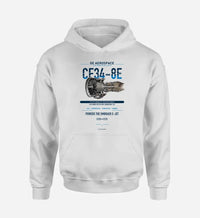 Thumbnail for CF34-8E design on white hoodie single side