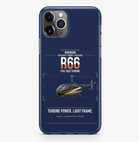 Thumbnail for Robinson R66 design on navy blue magsafe iphone case, for iPhone Pro Max