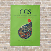Thumbnail for Simon Bolivar International Airport (Maiquetia) CCS - Canvas No Frame - Light Green