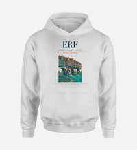 Thumbnail for Erfurt-Weimar Airport (ERF) design on white hoodie single-side print