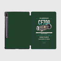 Thumbnail for CF700 design on dark green samsung tablet tablet case