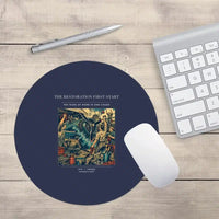 Thumbnail for VINTAGE G4455 - The Restoration First Start - Designed Mouse Pads design on navyblue round