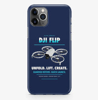 Thumbnail for DJI Flip Case ProMax design on navy blue iphone case promax