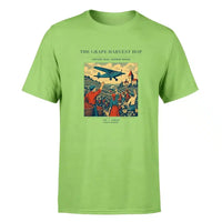 Thumbnail for VINTAGE G4445 - The Grape Harvest Hop - Premium T-Shirt design on lightgreen premium t shirt