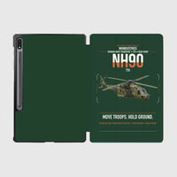 Thumbnail for NHIndustries NH90 TTH design on dark green samsung tablet tablet case