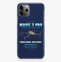 Thumbnail for DJI Mavic 3 Pro Case ProMax design on navy blue iphone case promax
