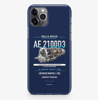 Thumbnail for AE 2100D3 Case ProMax design on navy blue iphone case promax