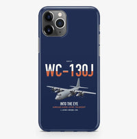 Thumbnail for WC-130J Hurricane Hunter design on navy blue magsafe iphone case, for iPhone Pro Max