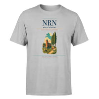 Thumbnail for Weeze Airport (NRN) T-Shirt single-side front print in Light Gray | weeze-airport-nrn-double-side-t-shirt