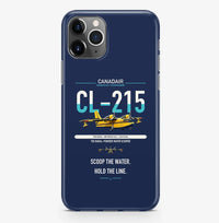 Thumbnail for Canadair CL-215 design on navy blue magsafe iphone case, for iPhone Pro Max
