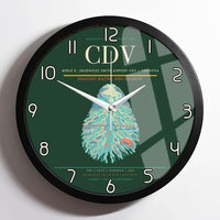 Thumbnail for Merle K. (Mudhole) Smith Airport (CDV) design on dark green framed wall clock