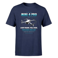 Thumbnail for DJI Mini 4 Pro design on navy blue single side