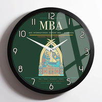 Thumbnail for Moi International Airport (MBA) design on dark green framed wall clock
