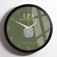 Thumbnail for Gran Canaria Airport LPA Wall-Clock Framed - Green Army