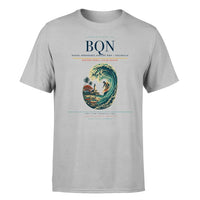 Thumbnail for Rafael Hernández Airport (BQN) T-Shirt single-side front print in Light Gray | rafael-hernández-airport-bqn-double-side-t-shirt