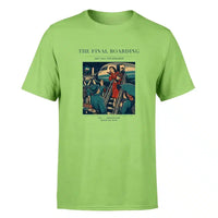 Thumbnail for VINTAGE G4102 - The Final Boarding - Premium T-Shirt design on lightgreen premium t shirt