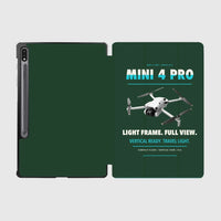 Thumbnail for DJI Mini 4 Pro design on dark green samsung tablet tablet case