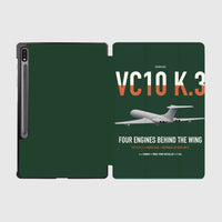 Thumbnail for Vickers VC10 K.3 design on dark green samsung tablet tablet case