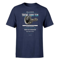Thumbnail for Trent 1000 TEN design on navy blue single side