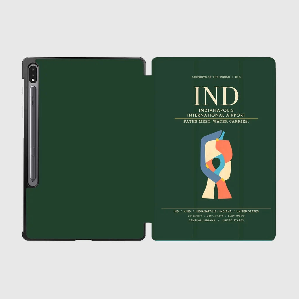 Indianapolis International Airport IND - Dark Green