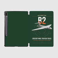 Thumbnail for Handley Page Victor B2 design on dark green samsung tablet tablet case